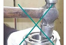 轴承安装错误案例及正确安装法