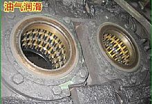 辊子轴承油气润滑改造后的效果