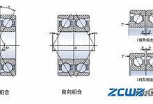 角接触球轴承常见三种安装方式